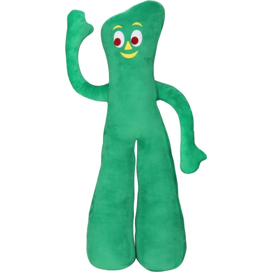 Multipet Gumby Crinkle and Squeak Plush Dog Toy - Jumbo - 24 Inch