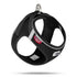 Curli Magnetic Vest V2 Air-Mesh Dog Harness - Black - XX-Small - Dogs 4.4 to 8.8 Lbs