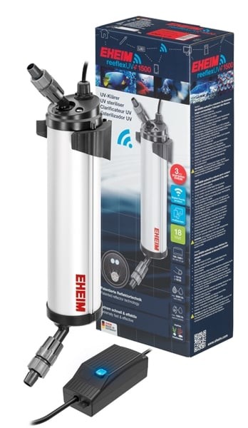 Eheim ReeflexUV 1500+E Wifi Controlled Aquarium UV Sterilizer - 1000 Liters Per Hour Default Title