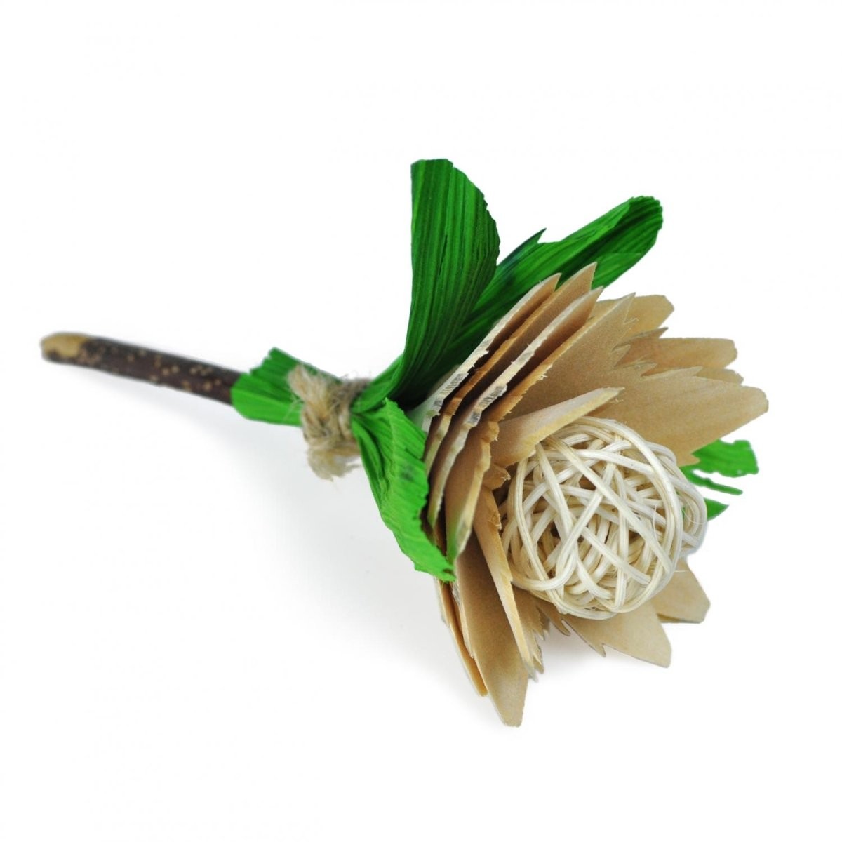 Prevue Pet Products Playfuls Applewood Rose Shred and Chew Small Animal Toy Default Title