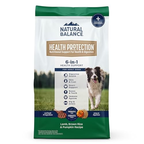 Natural Balance Health Protection Lamb Brown Rice Pumpkin Adult Dry Dog Food - 4 Lbs Default Title
