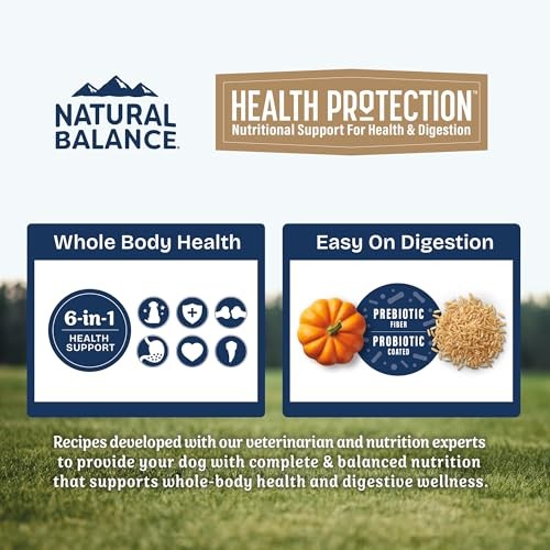 Natural Balance Health Protection Chicken Brown Rice Pumpkin Small-Breed Adult Dry Dog Food - 4 Lbs