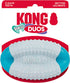 Kong Dental Duos Football Multi-Surfaced Dental and Teeth Cleaning Rubber Chew Dog Toy - Medium/Large Default Title