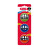 Kong Grinz By Rogz Bouncy Balls Treat and Squeak Fetch Dog Toy - Small - 3 Pack