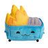 Snugarooz Baby Dumpster Fire with Repair Patch Crinkle and Squeak Plush Dog Toy Small/Medium