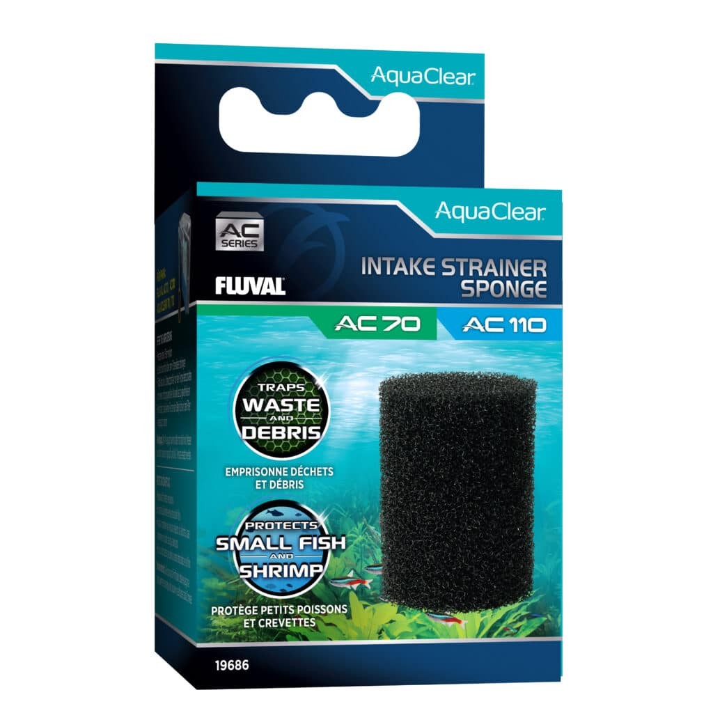 Fluval AquaClear Intake Strainer Sponge for AC70/AC110 Aquarium Power Filter Default Title