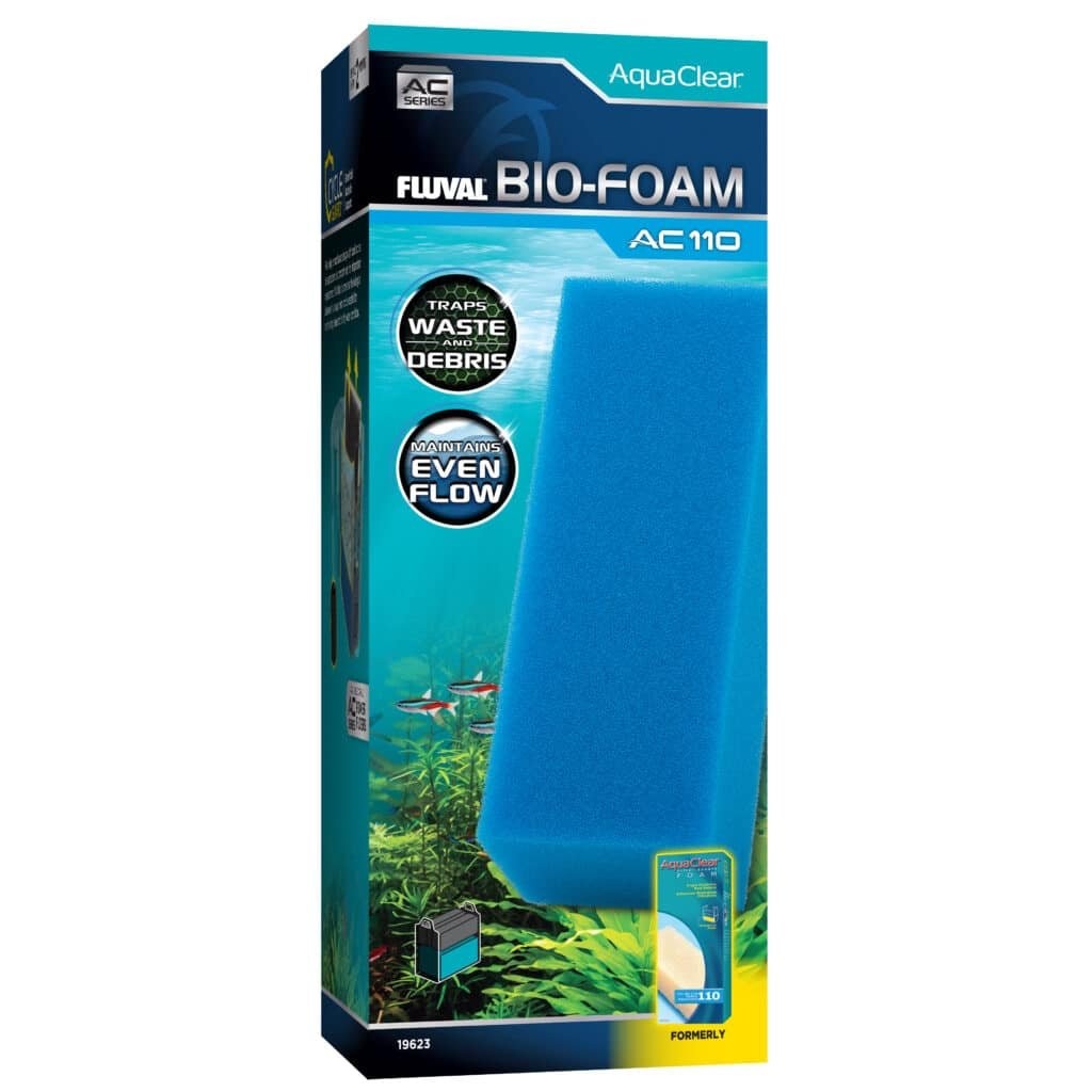 Fluval AquaClear Bio-Foam for AC110 Aquarium Power Filter - Blue Default Title