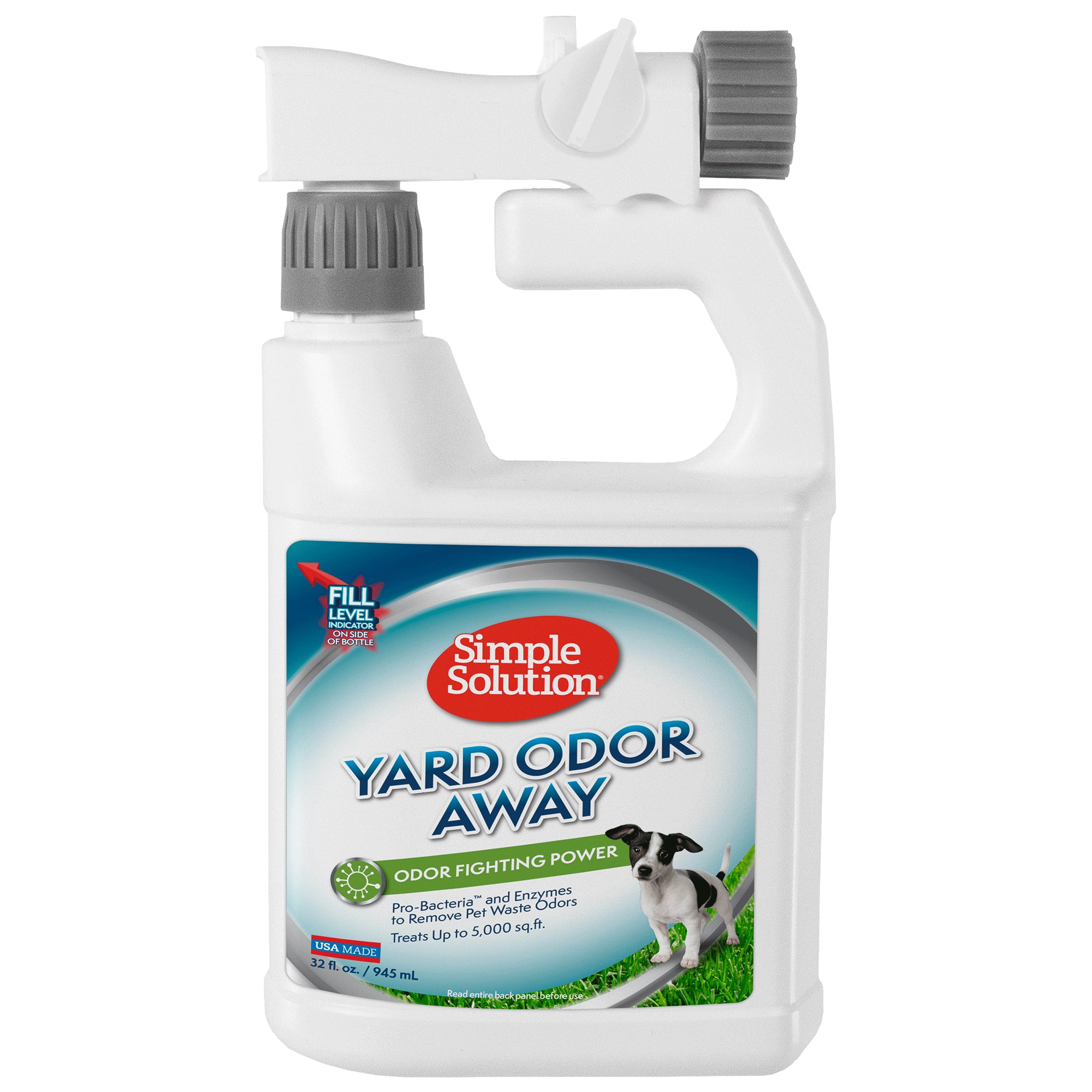 Simple Solution Yard Odor Away Outdoor Hose Concentrated Stain and Odor Spray - 32 Oz