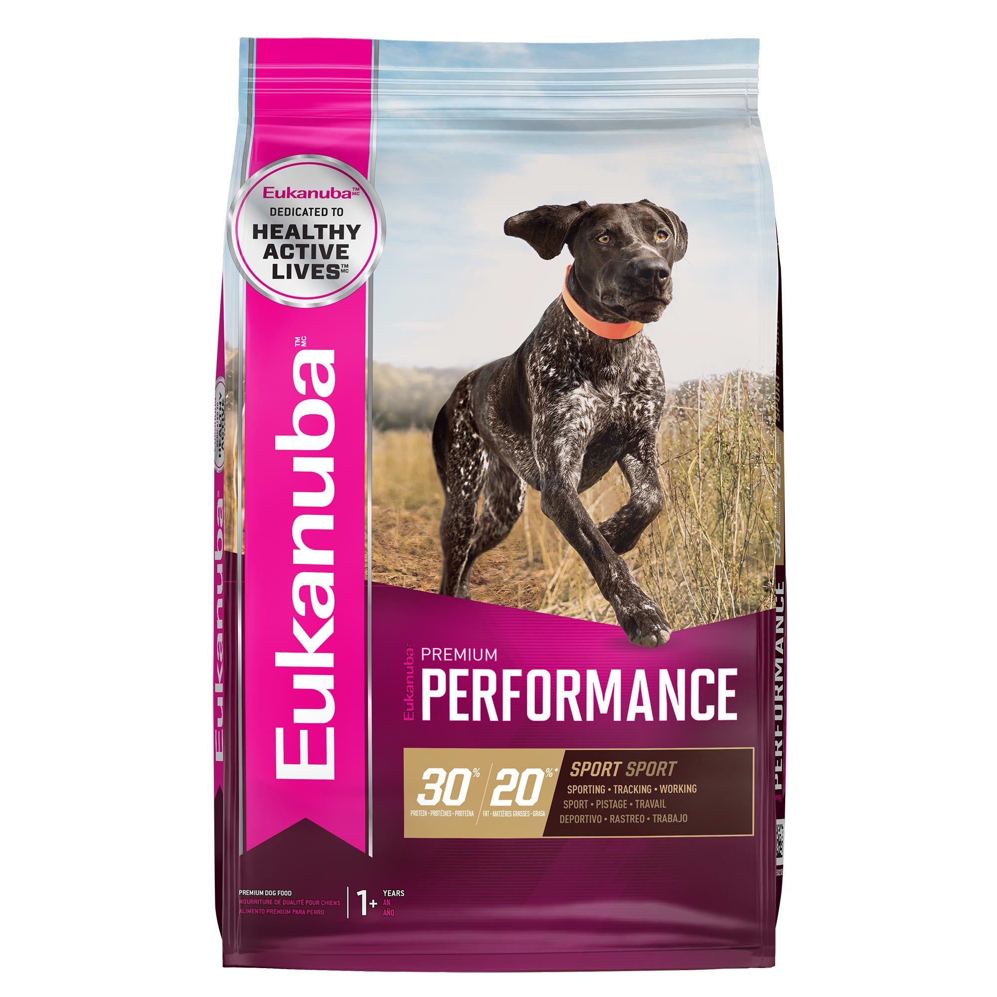 Eukanuba Premium Performance 30/20 Sport Dry Dog Food - 40 Lbs Default Title