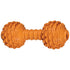 JW Pet Chompion Heavyweight Dumbell Treat-Inserting Dental and Fetch Rubber Dog Toy - Asst Color (Color may vary)