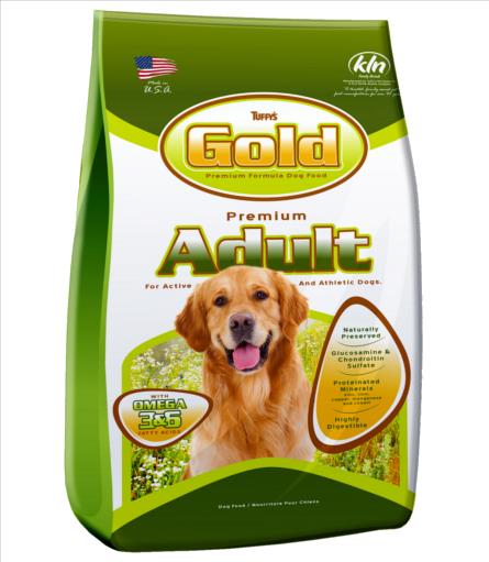 Tuffy's Gold Premium Adult Formula Dry Dog Food - 40 Lbs  