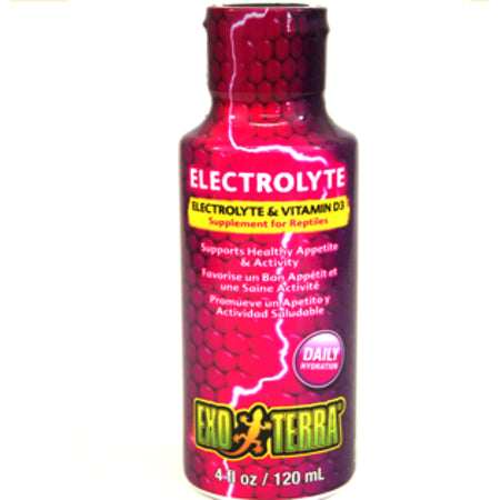 Exo Terra Electrolyte and Vitamin D Reptile Supplement - 4 Oz