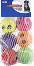 Ethical SPOT Tennish Balls Assorted Color Dog Toys - Value Pack - 6 Count