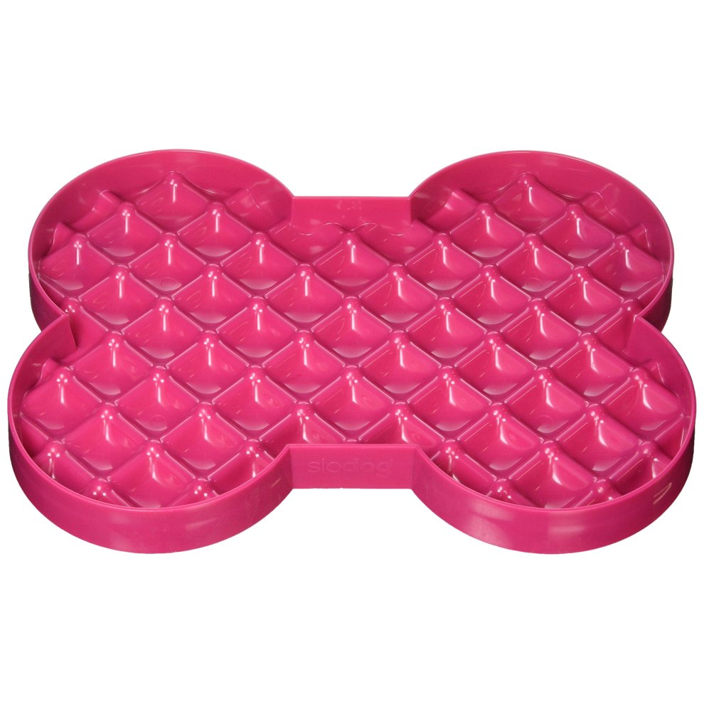 Innovative Pet SloDog Slow Feeding Dog Bowl - Pink