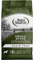 Nutrisource Grain-Free Woodlands Select Small Bites Wild Boar Turkey and Menhaden Fish Dry Dog Food - 4 Lbs - Case of 8