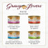 Purina Fancy Feast Gravy Lovers Chicken Salmon Beef and Whitefish Pate Canned Cat Food - Variety Pack - 3 Oz - Case of 24
