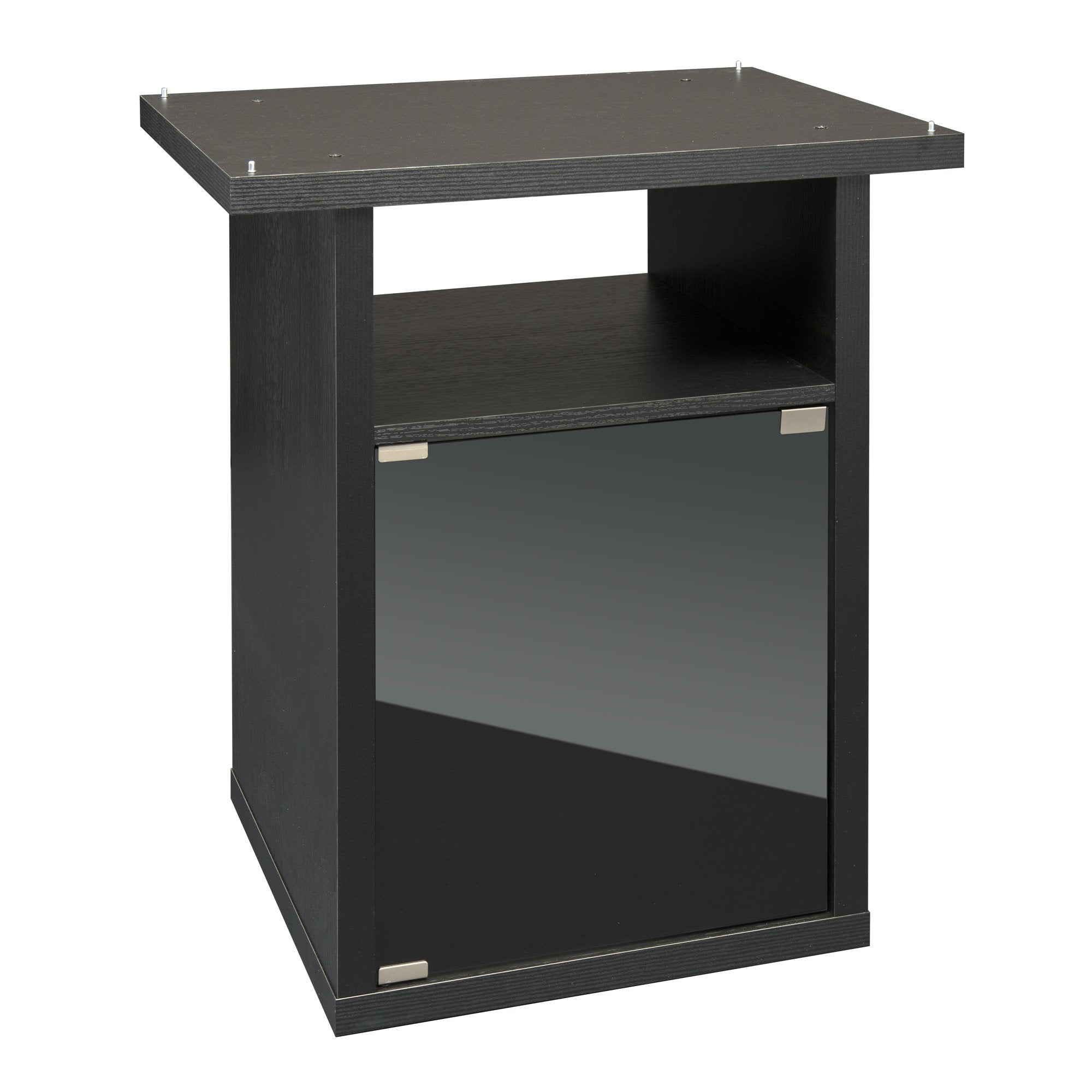 Exo Terra Terrarium Cabinet Stand - Black Medium - L:24 X W:18.2 X H:27.7 In
