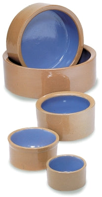 Ethical SPOT Standard Ceramic Stoneware Crock Dog Bowl Dish - Blue - 7.5 Inch Default Title