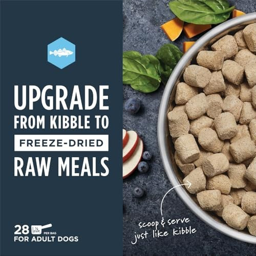 Instinct Raw Meals Pollock Adult Formula Freeze-Dried Dog Food - 14 Oz