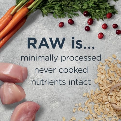 Instinct Raw Boost Chicken and Brown Rice Kibble and Freeze-Dried Raw Puppy Dog Food - 3.5 Lbs -  Case of 5