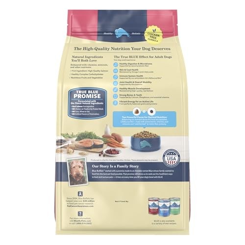 Blue Buffalo Life Protection Formula Salmon and Brown Rice Adult Dry Dog Food - 5 Lbs