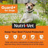 Nutri-Vet Guard+ Waterproof Topical Dog Flea and Tick Prevention Treatment - Dogs 5-22 Lbs - 3 Month Dose - 90 Count