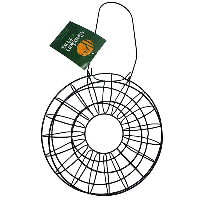 A&E Cage Company Garden Fun Ring Wild Bird Feeder for Suet Balls - 3 Count