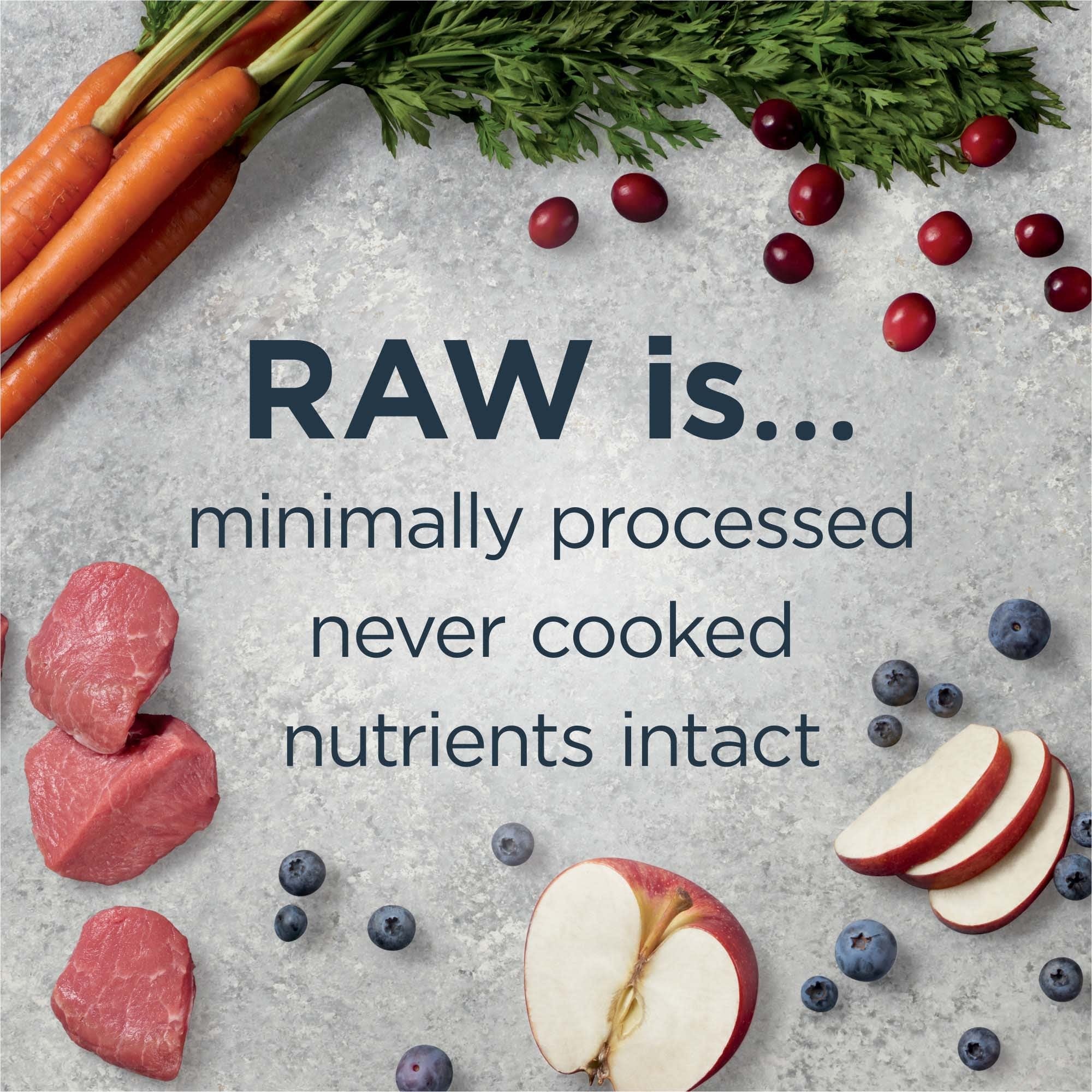 Instinct Raw Boost Salmon and Whole Grain Kibble and Freeze-Dried Raw Dog Food - 3.5 Lbs - Case of 5