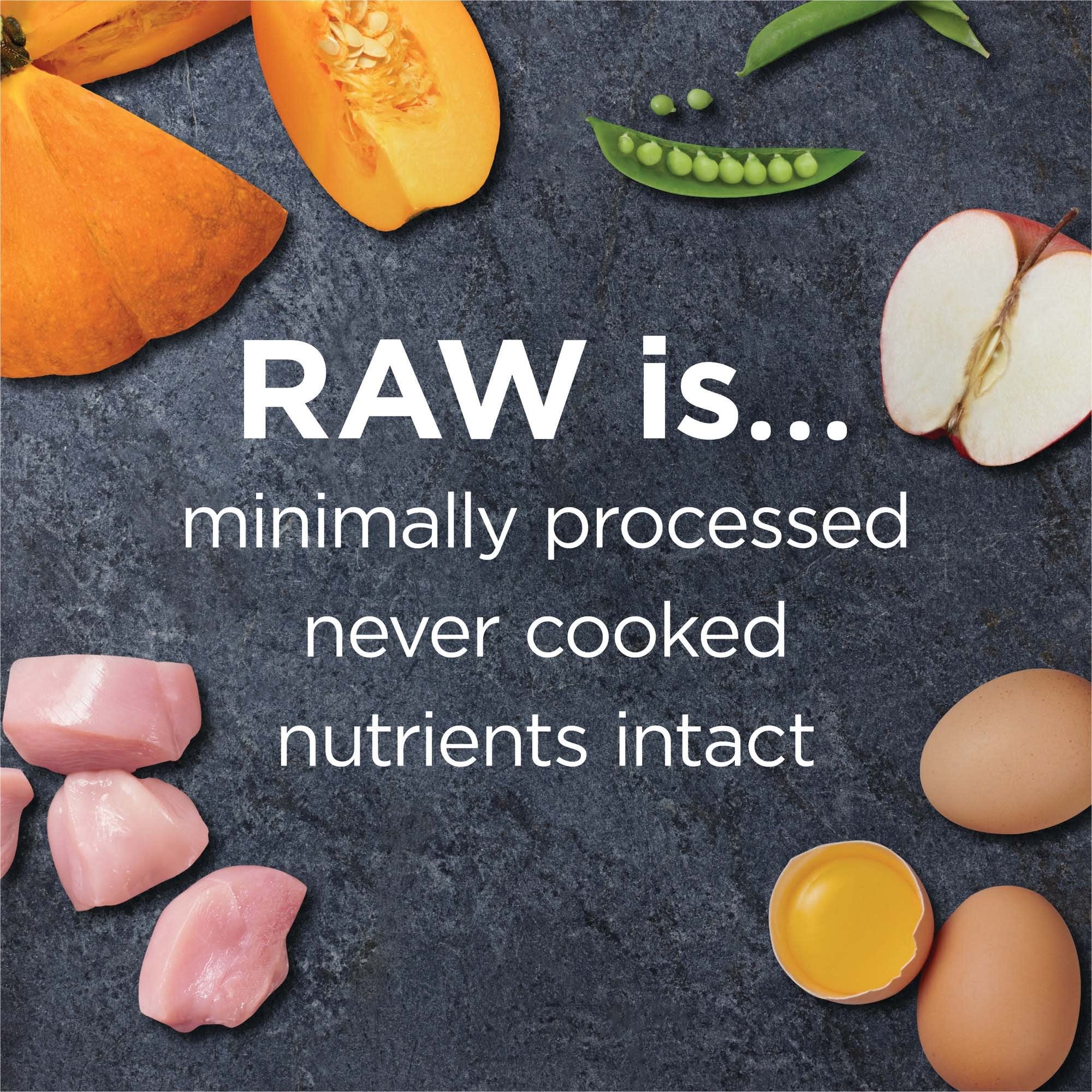 Instinct Raw Boost Gut Health Grain-Free Chicken Kibble and Freeze-Dried Raw Dog Food - 3.5 Lbs - Case of 5