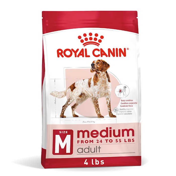 Royal Canin Size Health Nutrition Digestive Health Medium-Breed Adult Dry Dog Food - 4 Lbs - Case of 4
