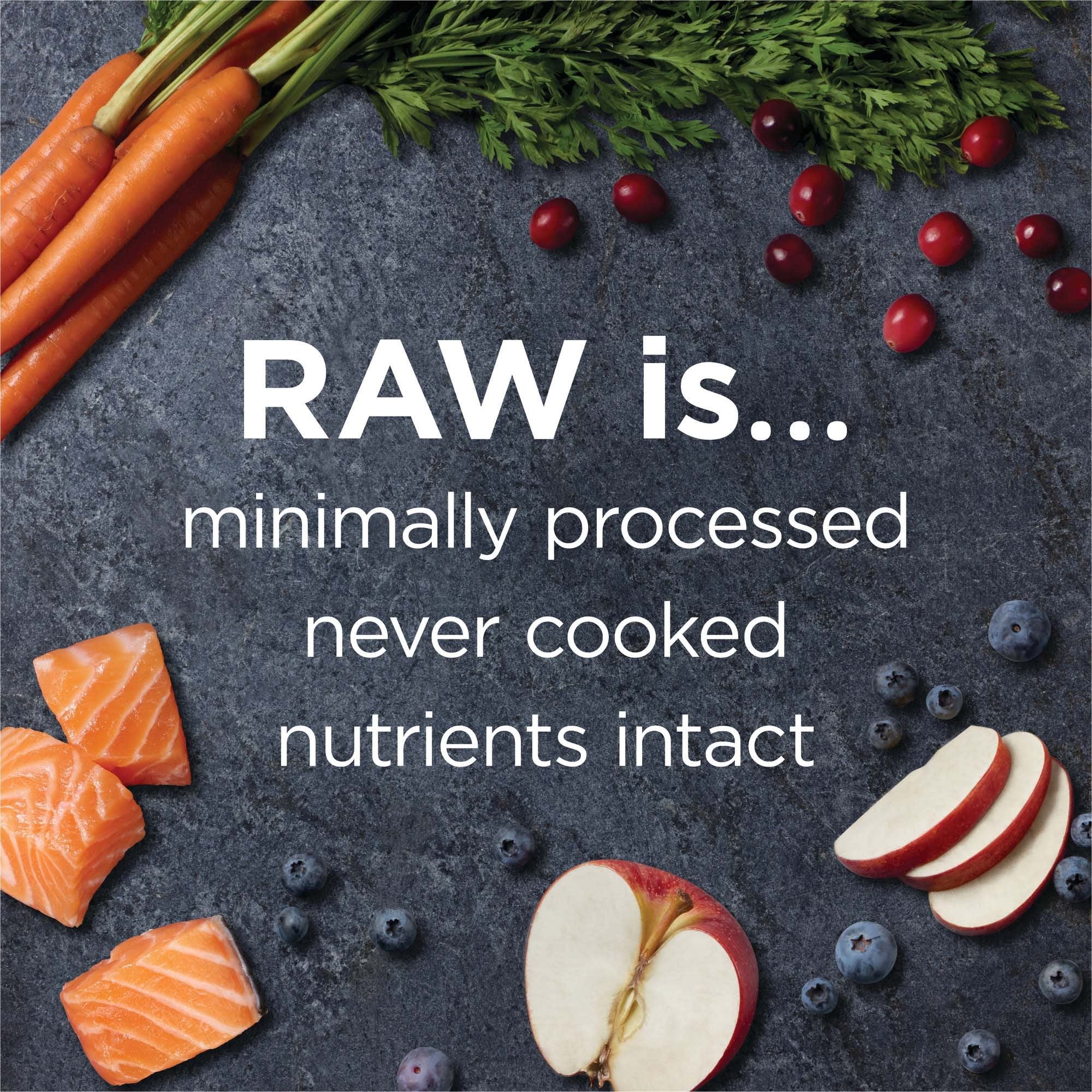 Instinct Raw Boost Grain-Free Salmon Kibble and Freeze-Dried Raw Dog Food - 3.5 Lbs - Case of 5