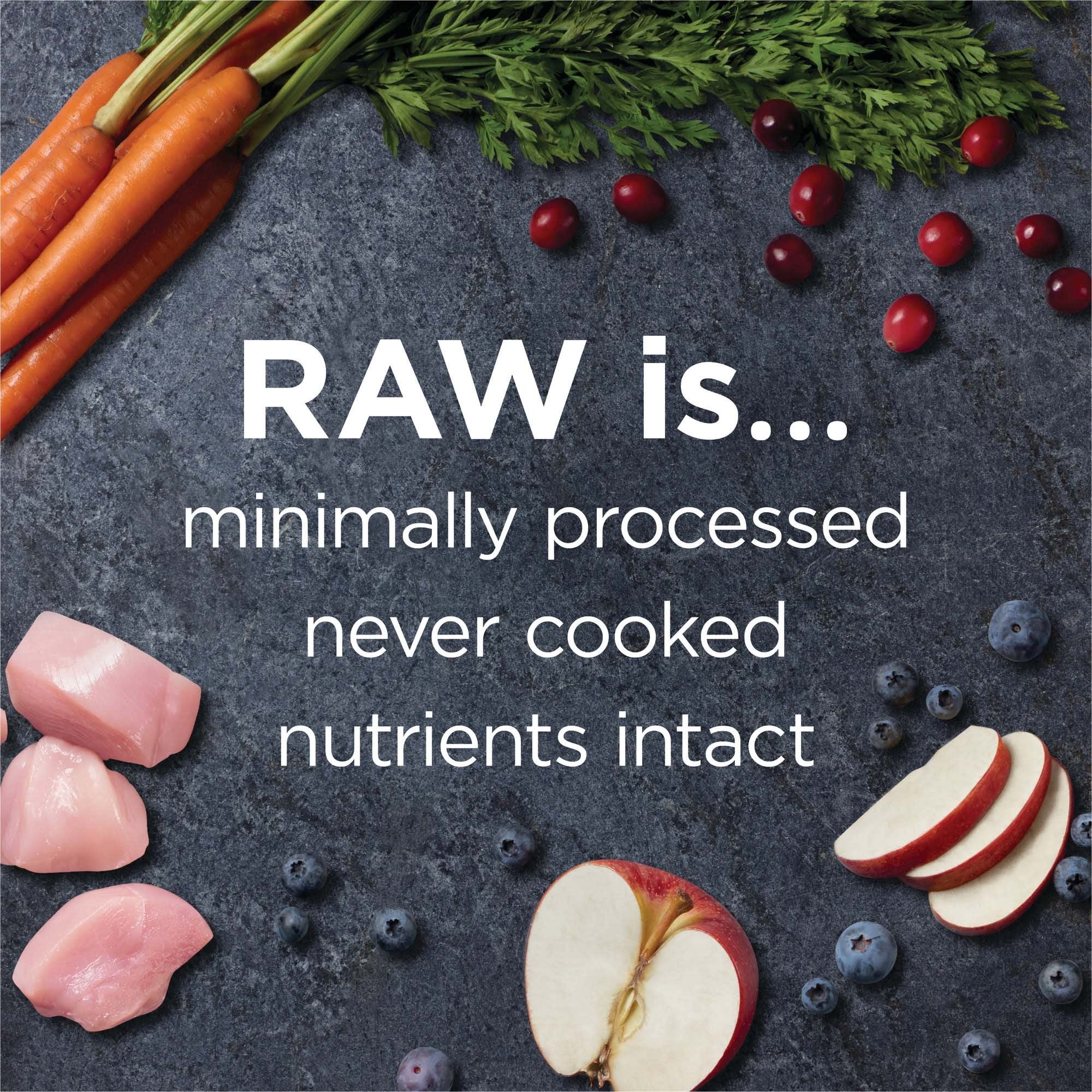 Instinct Raw Boost Grain-Free Chicken Small-Breed Kibble and Freeze-Dried Raw Dog Food - 3.5 Lbs - Case of 5