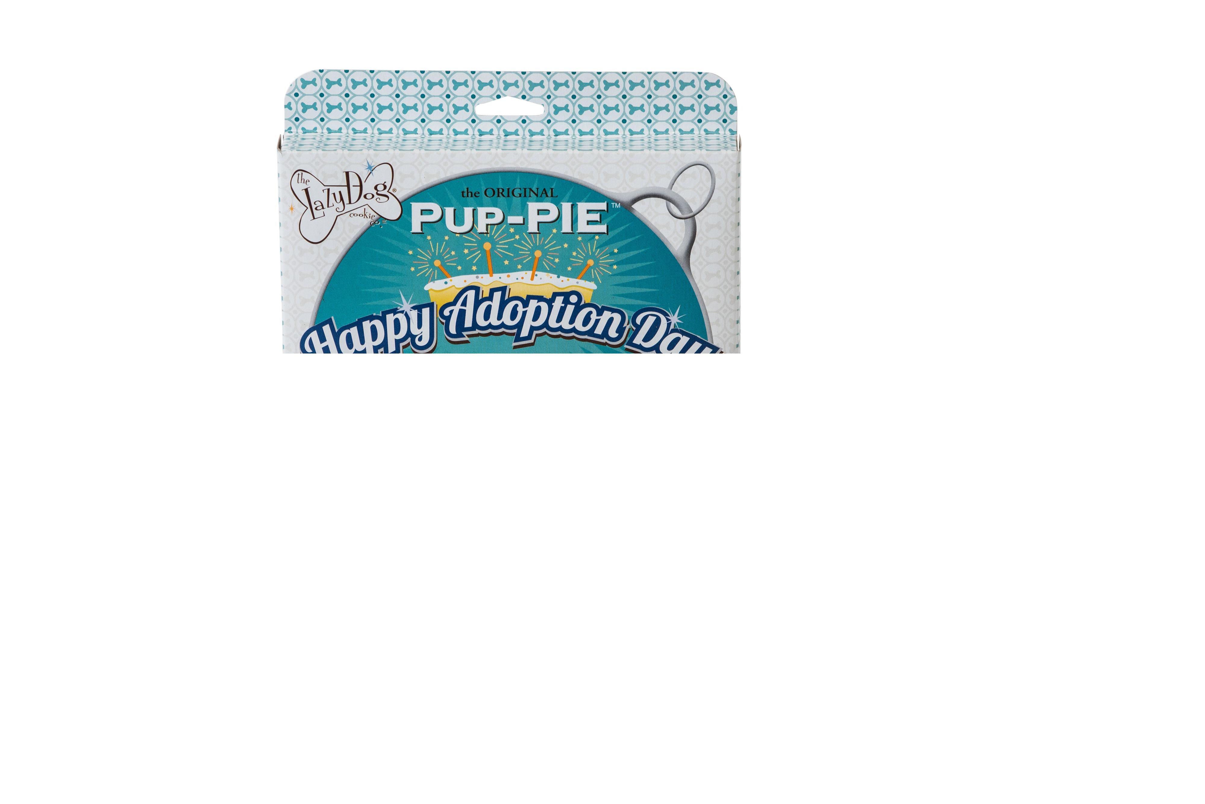 Lazy Dog Happy Adoption Cake Pup-Pie Soft Baked Dog Treat Slices - 5 Oz  