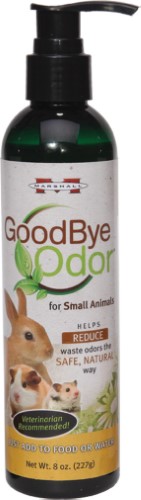 Marshall Goodbye Odor for Small Animals - 8 Oz