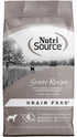 Nutrisource Grain-Free Turkey and Menhaden Senior Formula Dry Dog Food - 4 Lbs - Case of 8