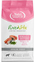 Nutrisource PureVita Grain-Free Limited Ingredient Small Bites Salmon and Peas Entrée Dry Dog Food - 4 Lbs - Case of 8