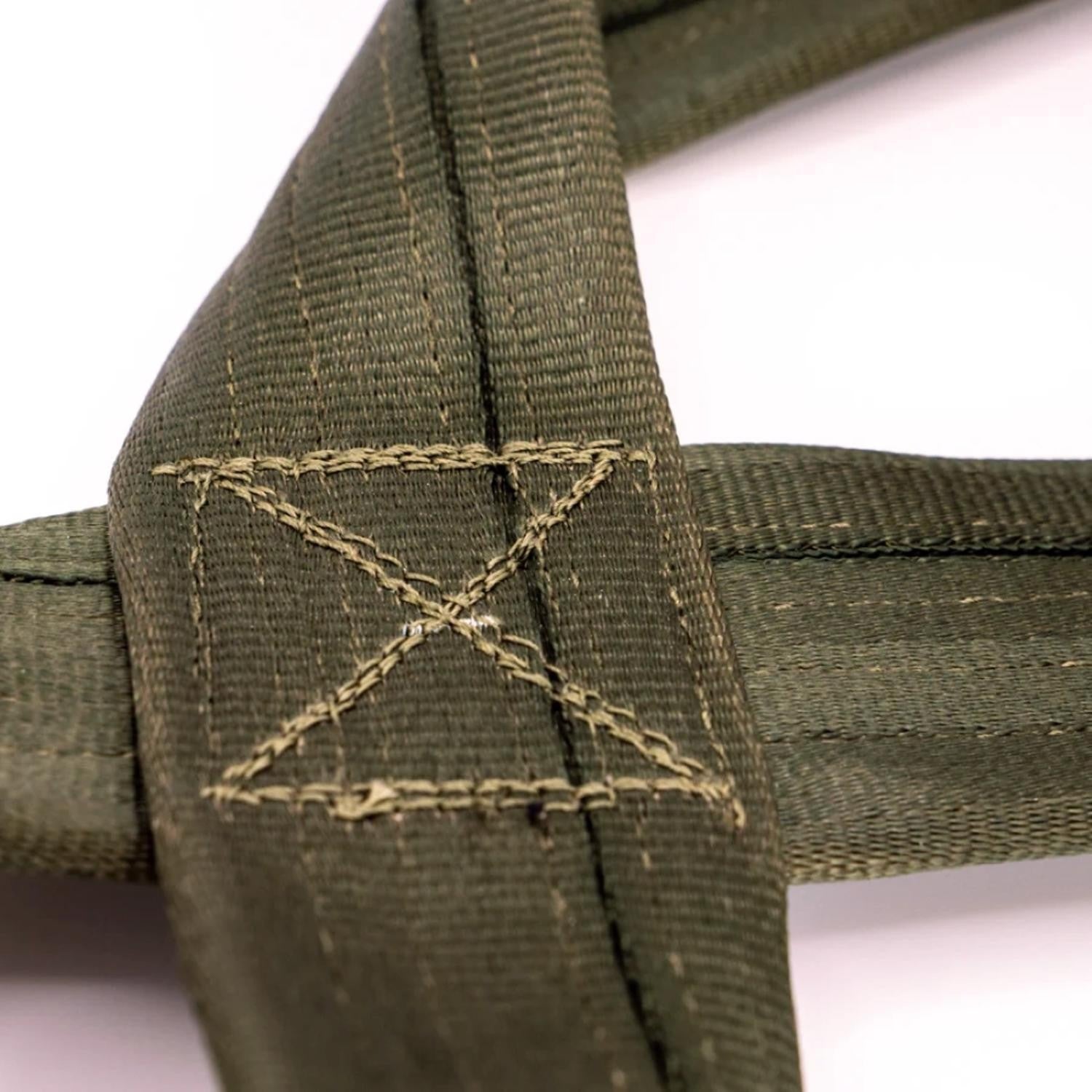 Operation Good Boy Ripcord Woven Paracord Tug Dog Toy - Hunter Green