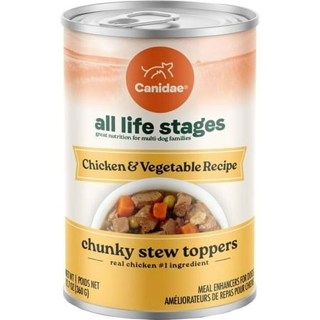 Canidae All Life Stages Chicken and Vegetable Stew Canned Dog Food - 12.7 Oz - Case of 6 Default Title
