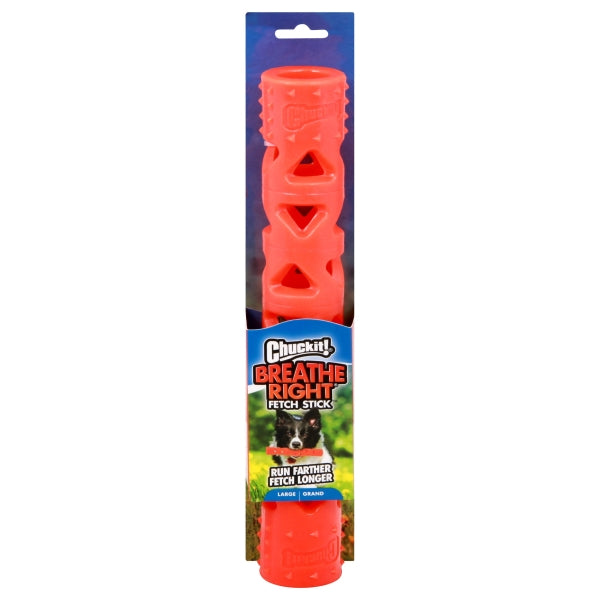 Chuckit! Petmate Breathe Right Air Fetch Stick Dog Toy - Large - 15 Inch