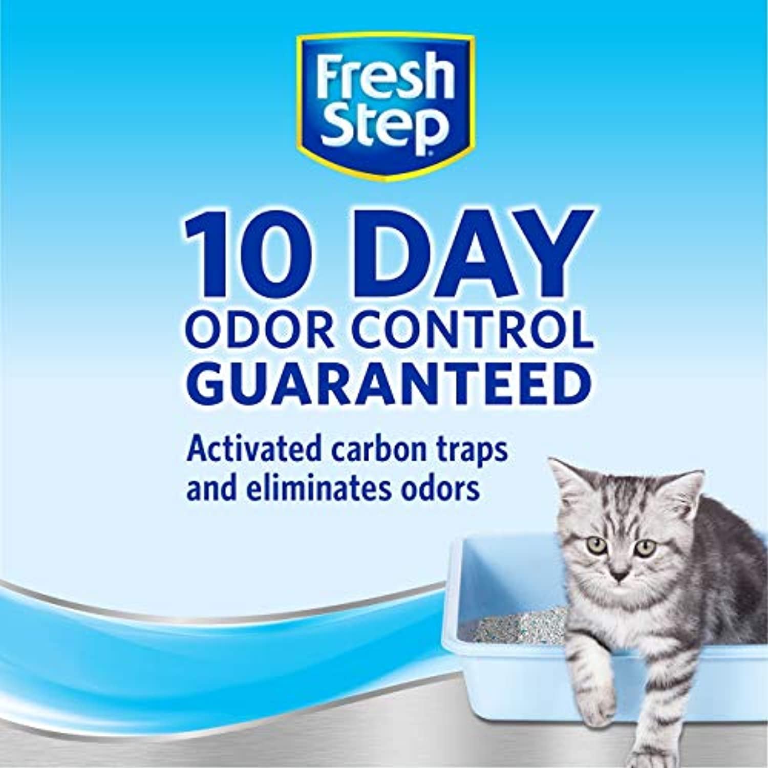 Fresh Step Extreme Mountain Spring Febreze Scented 10-Day Clumping Cat Litter - 42 Lbs