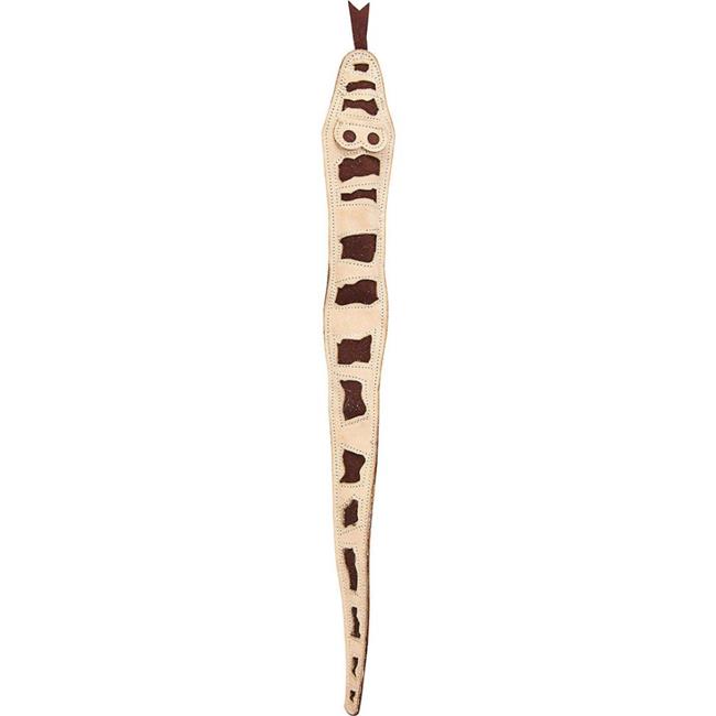 Ethical SPOT Skinneeez Stuffing-Free Leather Snake Squeak Dog Toy - Large - 36 Inch