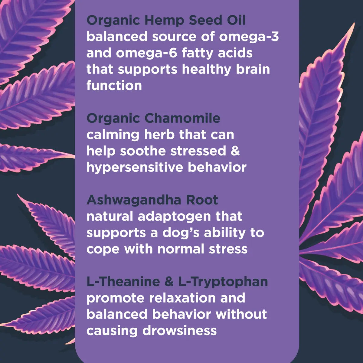 Nulo Functional Calming Chews Organic Soft Chew Dog Supplements - 90 Count - 9.5 Oz