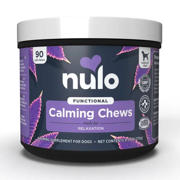 Nulo Functional Calming Chews Organic Soft Chew Dog Supplements - 90 Count - 9.5 Oz Default Title