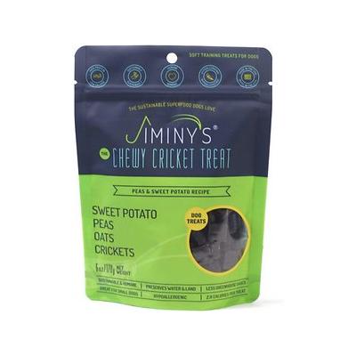 Jiminy's Cricket with Sweet Potato and Peas Soft and Chewy Dog Treats - 6 Oz