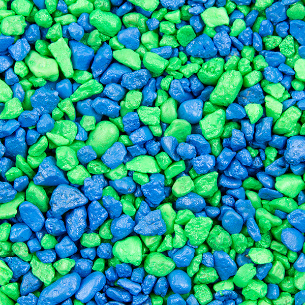 Estes Spectrastone Permaglo Summer Freshwater Aquarium Gravel - 5 Lbs - Case of 6