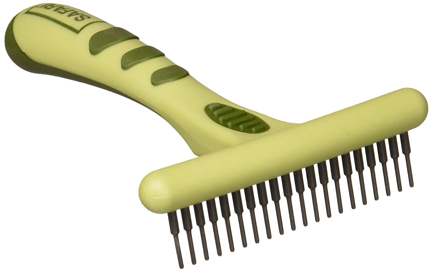 Coastal Safari Single Row Long-Tooth Dog Grooming Undercoat Dematting Rake - Medium/Large Default Title