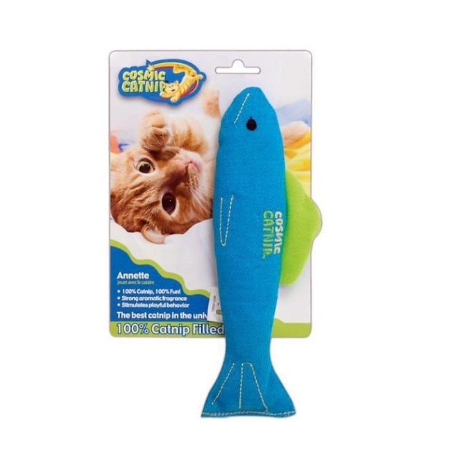 OurPets Anette Fish 100 Percent North American Catnip Fish Cat Toy