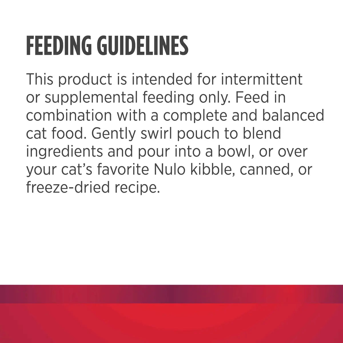 Nulo Freestyle Chunky Salmon and Mackerel Broth with Ginger and Chamomile Wet Cat Food Topper Pouch - 2.8 Oz - Case of 24