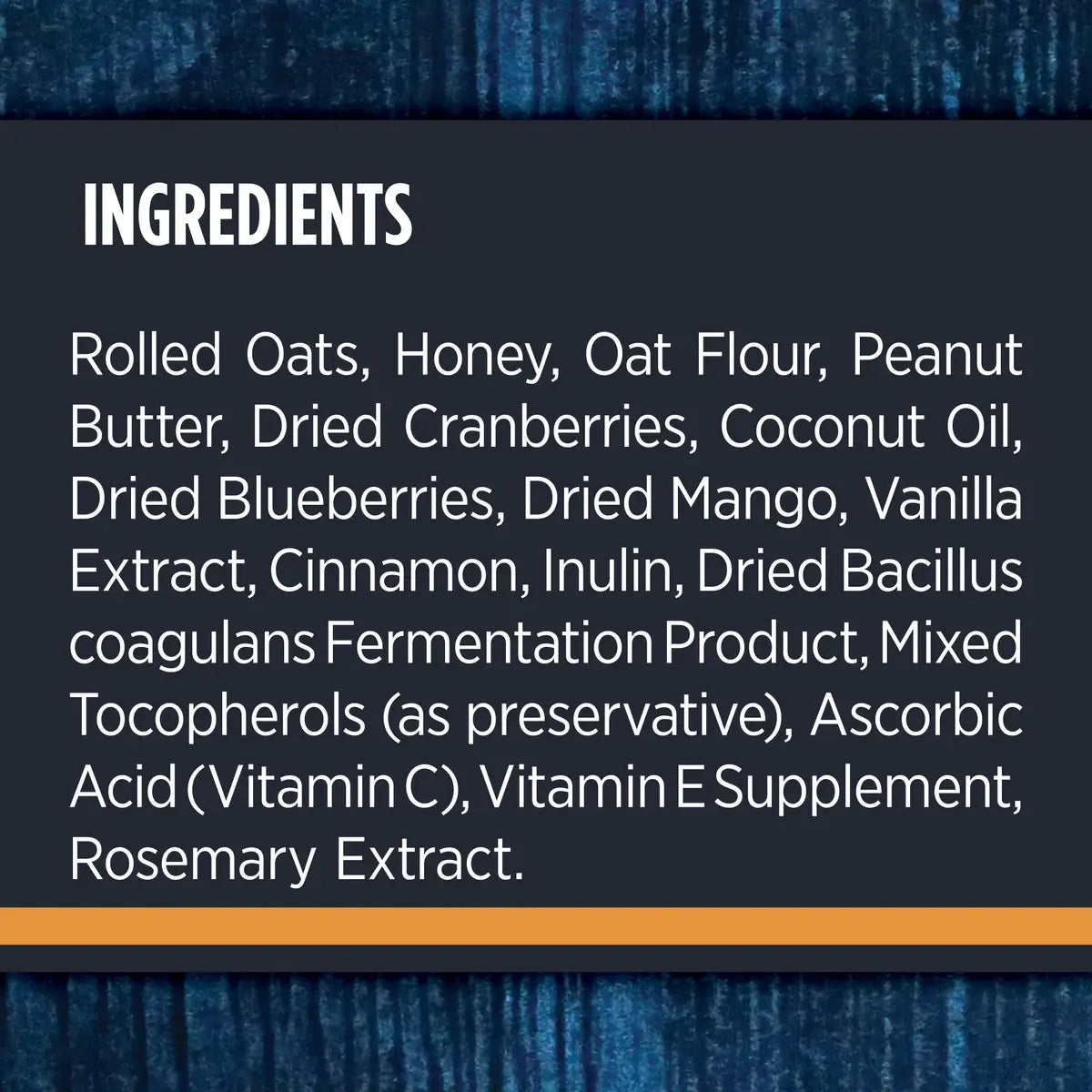 Nulo Functional Granola Bars Immune Support Blueberry and Mango Slow-Baked Crunchy Dog Treats -  10 Oz