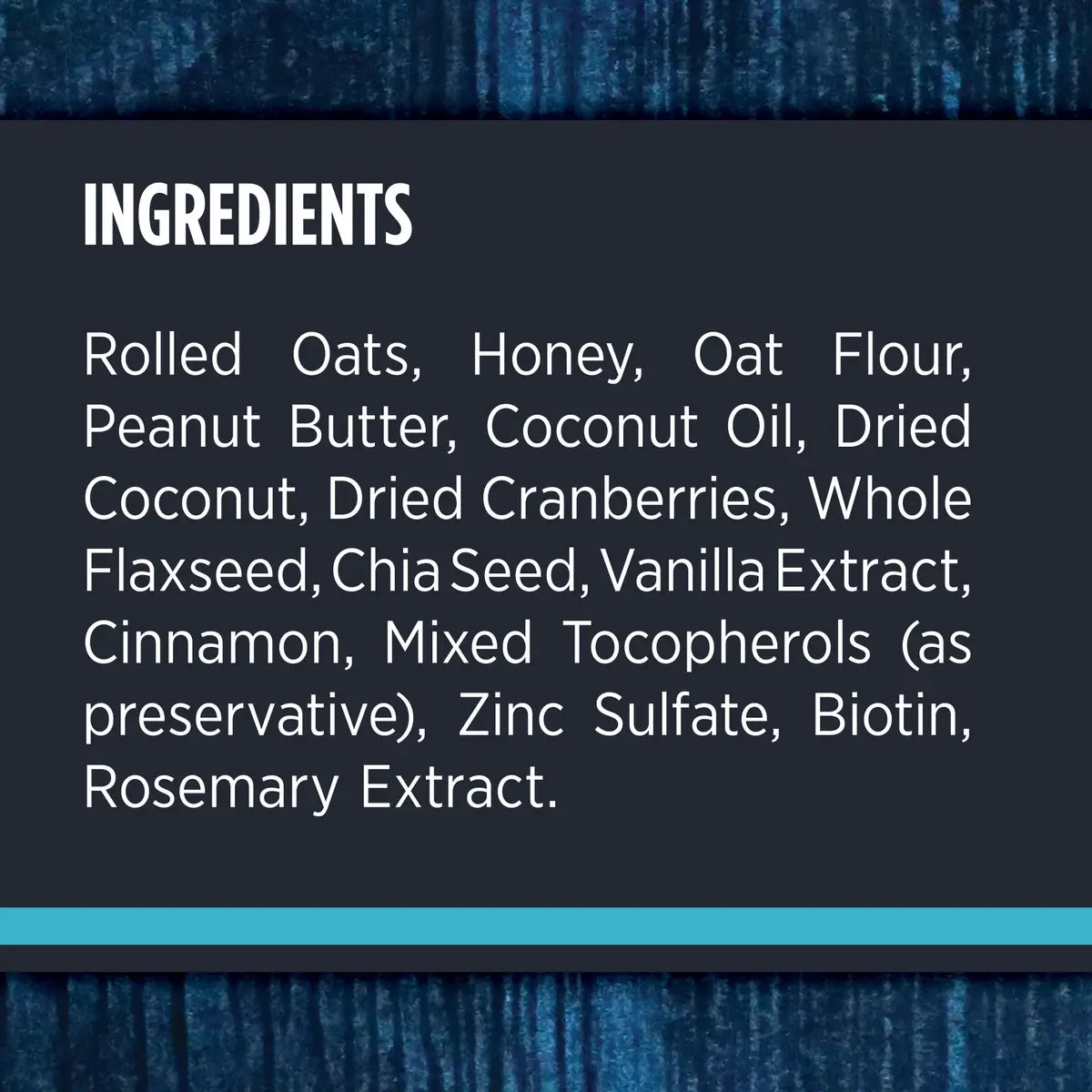 Nulo Functional Granola Bars Skin and Coat Health Coconut and Cranberry Slow-Baked Crunchy Dog Treats -  10 Oz